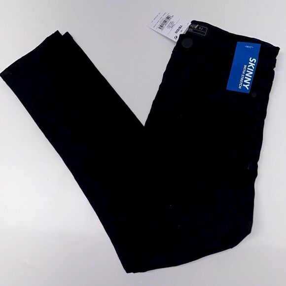 🔥Next skinny jean with stretch girl kids sz 11 Black New - Picture 1 of 7